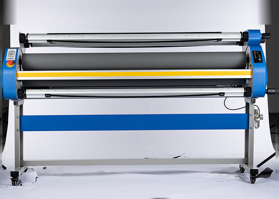 Wide Format Manual Lamination Machine Industrial Manual Cold Roll Laminators 1630mm