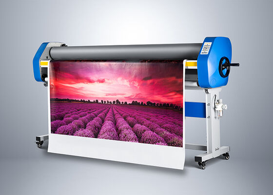 110V / 220V Cold Roll Laminator Machine Professional Industrial Roll Laminator