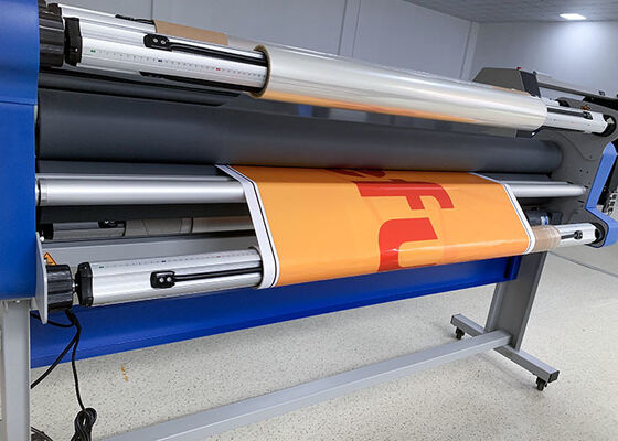 1600mm Cold Laminating Machine Hand Crank Industrial Laminating Machines 0 - 8m/Min Speed