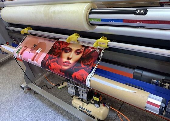 220V / 50Hz Hot Roll Laminator Digital Control Panel Professional Lamination Machine