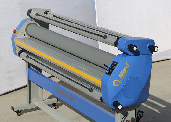 Manual Cold Roll Laminators Silicone Roller Large Laminating Machine