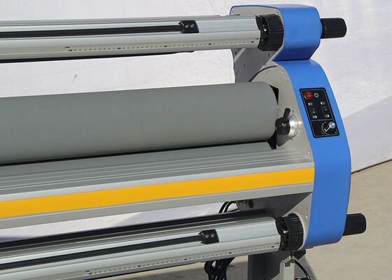 Manual Cold Roll Laminators Silicone Roller Large Laminating Machine