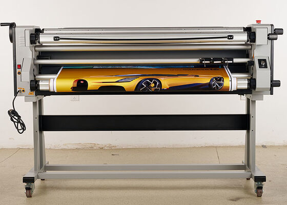 Silicone Roller Heat Assist Laminator 1.5kW Hot And Cold Laminators