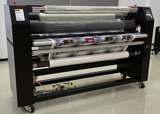 Top Heated Double Sided Laminator Pneumatic Industrial Laminator Machine