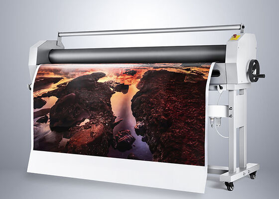 Manual Cold Roll Laminating Machine 110V / 220V Large Laminator