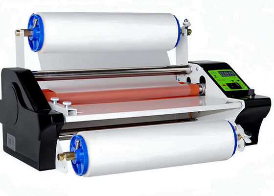 Adjustable Temperature Small Format Laminator 4 Rollers Mini Laminator Machine