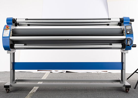 High Speed Manual Cold Roll Laminator 64 Inches Photo Laminator Machine