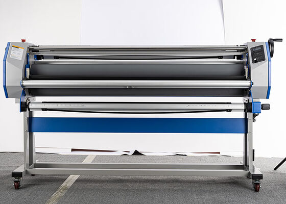 Adjustable Temperature Manual Laminating Machine 63 Inch Hot Roller Machine