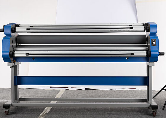 High Speed Manual Cold Roll Laminator 64 Inches Photo Laminator Machine
