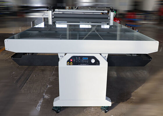 High Efficiency Flatbed Application Table 220V / 50Hz Bubble Free Application Table