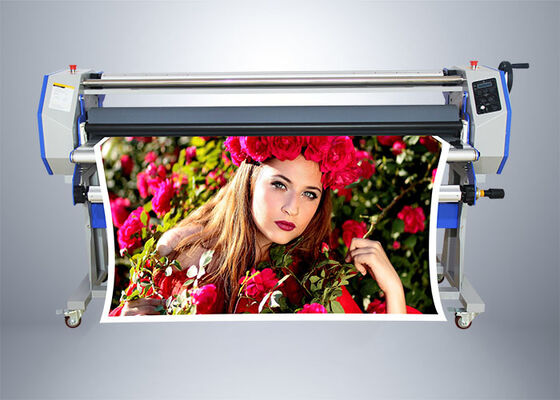 220V / 110V Large Format Laminating Machine Infrared Heating High Speed Laminator