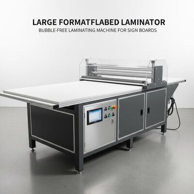 Large Format Flatbed Laminator | Bubble-Free Laminating Machine For Sign Boards