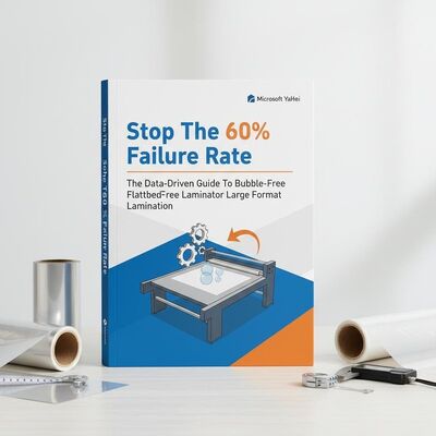 Stop The 60% Failure Rate: The Data-Driven Guide To Bubble-Free Flatbed Laminator Large Format Lamination