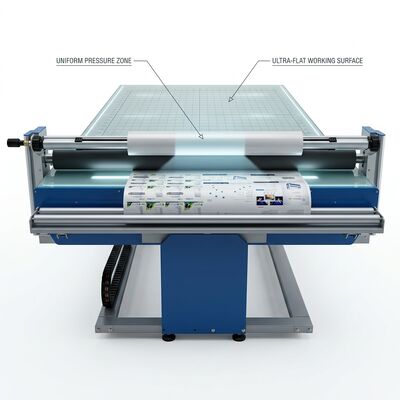 1600mm Flatbed Laminator For Reflective Film & Road Signs | MF-B4