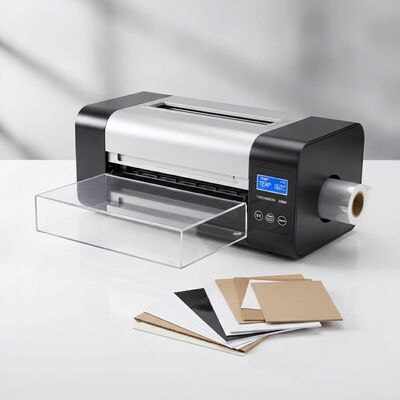 Top Heated printer laminator providing max laminating thickness 25mm compatible with multiple paper sizes and thicknesses