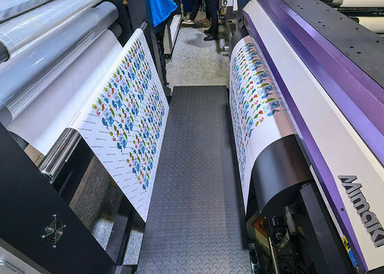 Printing And Lamination Line With Trimmer Holder